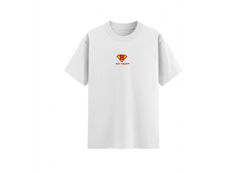 'Human' Nakışlı, Erkek Regular Size Tshirt W 'Human' Nakışlı, Erkek Regular Size Tshirt W