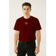 'Human' Nakışlı, Erkek Regular Size Tshirt Bo 'Human' Nakışlı, Erkek Regular Size Tshirt Bo