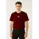 'Life Stream' Nakışlı, Erkek Regular Size Tshirt Bo 'Life Stream' Nakışlı, Erkek Regular Size Tshirt Bo