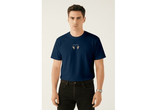 'Maestro' Nakışlı, Erkek Regular Size Tshirt IM 'Maestro' Nakışlı, Erkek Regular Size Tshirt IM