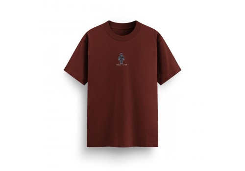 'Wrap Star' Nakışlı, Erkek Regular Size Tshirt Bo 'Wrap Star' Nakışlı, Erkek Regular Size Tshirt Bo