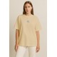 'Airbender' Nakışlı, Kadın Oversize Tshirt Bj 'Airbender' Nakışlı, Kadın Oversize Tshirt Bj