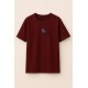 'Airbender' Nakışlı, Kadın Oversize Tshirt Bo 'Airbender' Nakışlı, Kadın Oversize Tshirt Bo