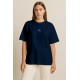 'Airbender' Nakışlı, Kadın Oversize Tshirt Lac 'Airbender' Nakışlı, Kadın Oversize Tshirt Lac