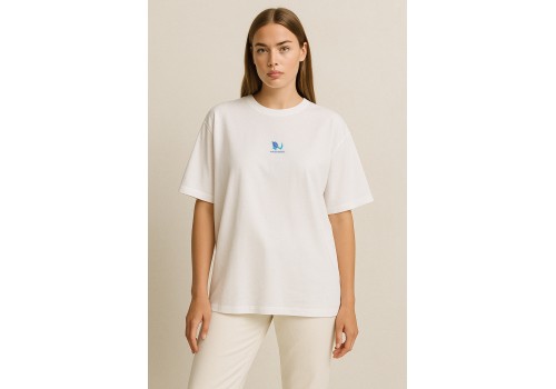 'Airbender' Nakışlı, Kadın Oversize Tshirt W 'Airbender' Nakışlı, Kadın Oversize Tshirt W