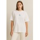 'Airbender' Nakışlı, Kadın Oversize Tshirt W 'Airbender' Nakışlı, Kadın Oversize Tshirt W