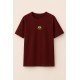 'Life Stream' Nakışlı, Kadın Oversize Tshirt Bo 'Life Stream' Nakışlı, Kadın Oversize Tshirt Bo