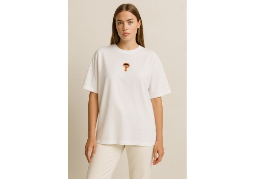 'Unknown Origin' Nakışlı, Kadın Oversize Tshirt W 'Unknown Origin' Nakışlı, Kadın Oversize Tshirt W