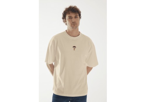 'Unknown Origin' Nakışlı, Erkek Yarım Oversize Tshirt Bj 'Unknown Origin' Nakışlı, Erkek Yarım Oversize Tshirt Bj