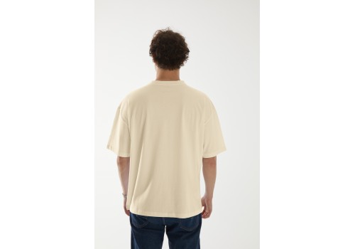 'Wrap Star' Nakışlı, Erkek Yarım Oversize Tshirt BJ 'Wrap Star' Nakışlı, Erkek Yarım Oversize Tshirt BJ