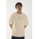 'Life Stream' Nakışlı, Erkek Yarım Oversize Tshirt Bj 'Life Stream' Nakışlı, Erkek Yarım Oversize Tshirt Bj