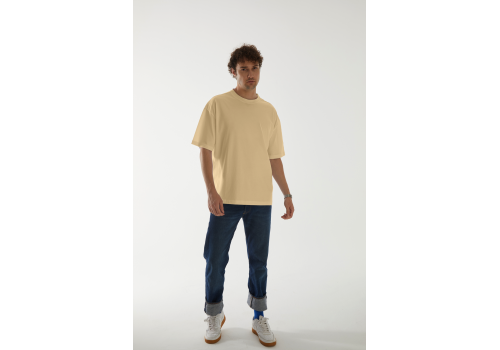 'Airbender 2.0 ' Nakışlı, Erkek Yarım Oversize Tshirt BJ 'Airbender 2.0 ' Nakışlı, Erkek Yarım Oversize Tshirt BJ