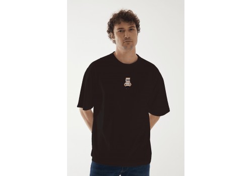 'Med School Issues' Nakışlı, Erkek Yarım Oversize Tshirt S 'Med School Issues' Nakışlı, Erkek Yarım Oversize Tshirt S
