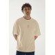 'Mind Craft' Nakışlı, Erkek Yarım Oversize Tshirt Bj