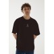 'Wrap Star ' Nakışlı, Erkek Yarım Oversize Tshirt S 'Wrap Star ' Nakışlı, Erkek Yarım Oversize Tshirt S